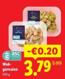 Aanbieding: Wokgarnalen