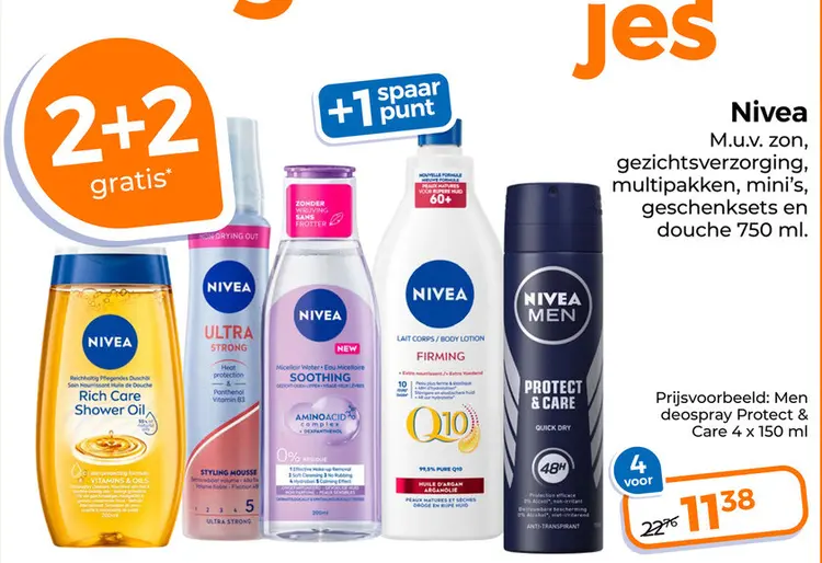 Aanbieding: Men deospray Protect & Care