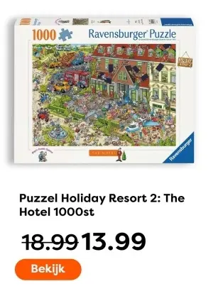 Aanbieding: Puzzel Holiday Resort 2: The Hotel