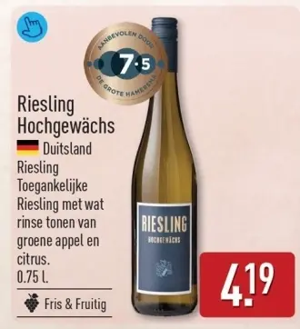 Aanbieding: Riesling Hochgewächs