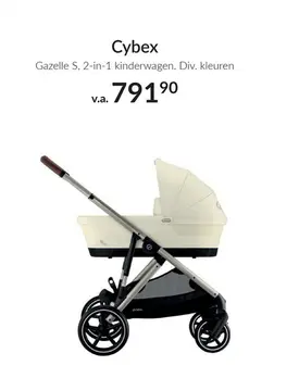 Aanbieding: Gazelle S, 2-in-1 kinderwagen