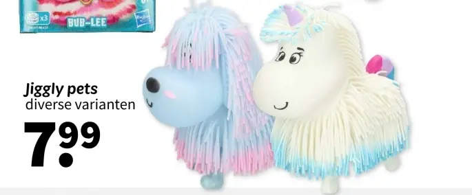 Aanbieding: Jiggly pets