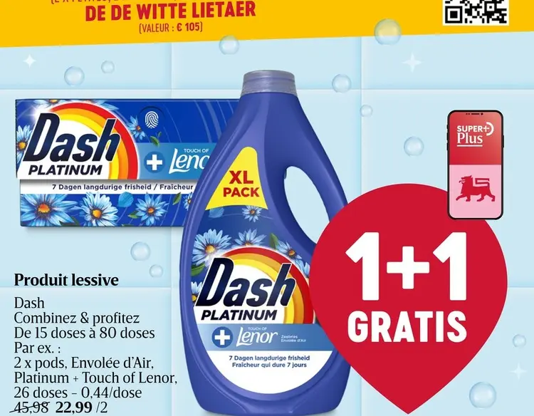 Offre: Produit lessive