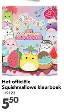 Aanbieding: Het officiële Squishmallows kleurboek