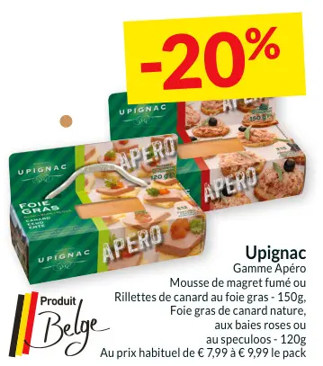 Offre: Gamme Apéro