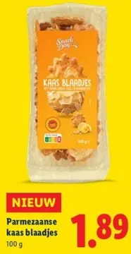 Aanbieding: Parmezaanse kaas blaadjes