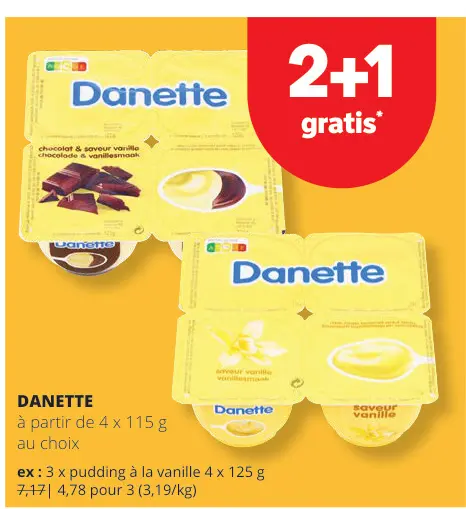 Offre: Danette