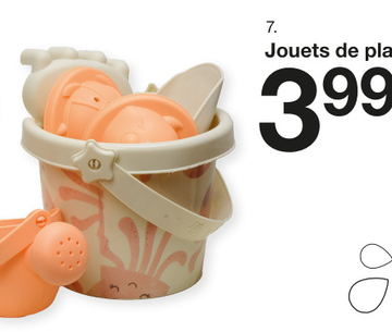 Offre: Jouet de plage seau
