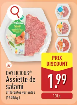 Offre: Assiette de salami
