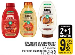 Aanbieding: Shampoo of conditioner