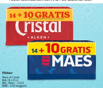Aanbieding: Maes of Cristal