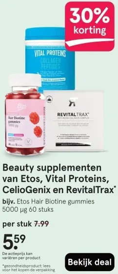 Aanbieding: Beauty supplementen