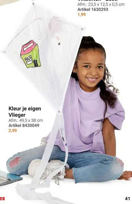 Aanbieding: Kleur je eigen Vlieger
