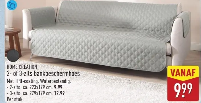 Aanbieding: 2- of 3-zits bankbeschermhoes