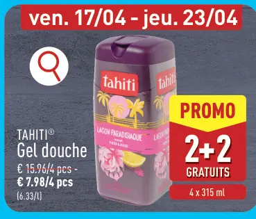 Offre: Gel douche