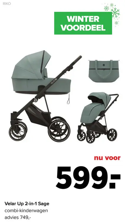 Promotie: Velar Up 2-in-1 Sage