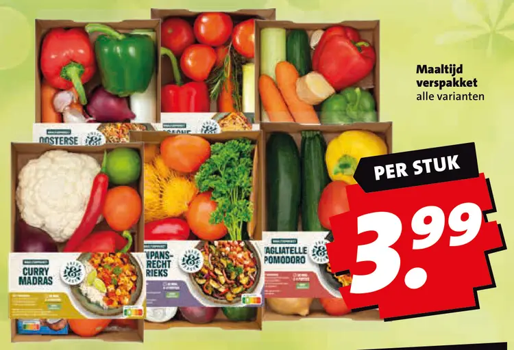 Aanbieding: Maaltijd verspakket