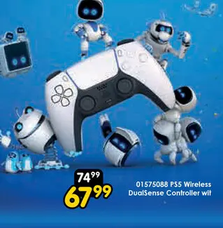 Aanbieding: PS5 Wireless DualSense Controller Wit