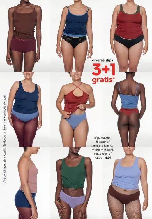 Aanbieding: diverse slips