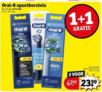 Aanbieding: Oral-B opzetborstels