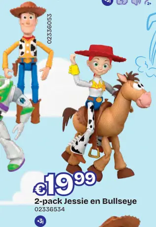 Promotie: 2-pack Jessie en Bullseye