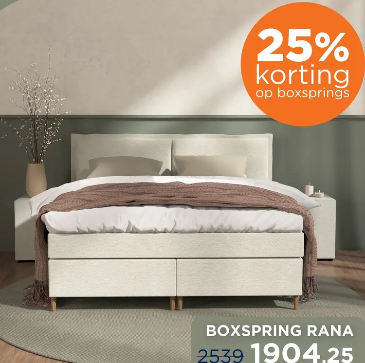 Aanbieding: Boxspring Rana