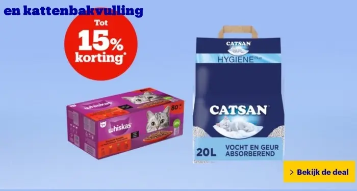 Aanbieding: Kattenbakvulling
