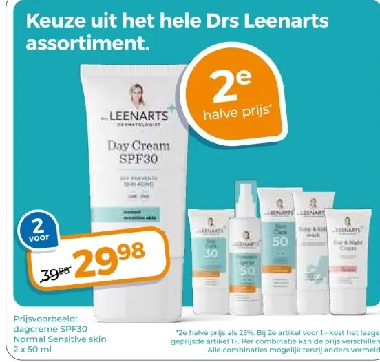 Aanbieding: dagcrème SPF30