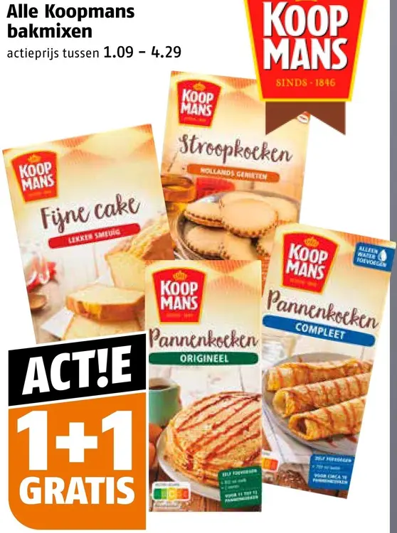 Aanbieding: Bakmixen