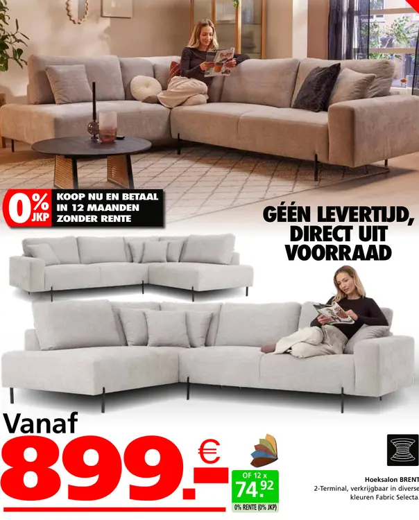 Promotie: Hoeksalon BRENT