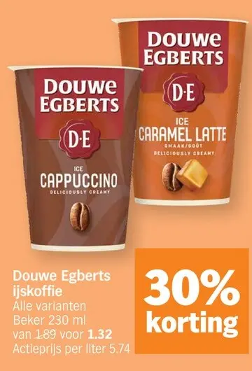 Promotie: ijskoffie