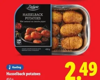 Aanbieding: Hasselback potatoes