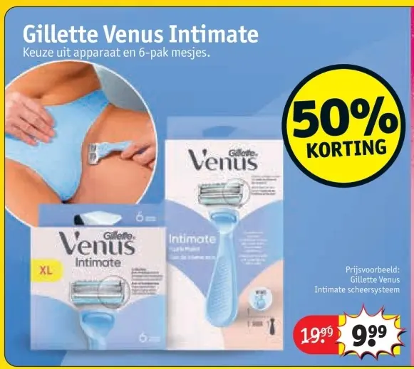 Promotie: Gillette Venus Intimate