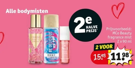 Aanbieding: Bodymisten