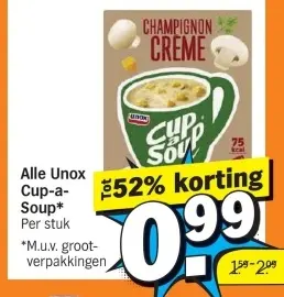 Aanbieding: Unox Cup-a-Soup