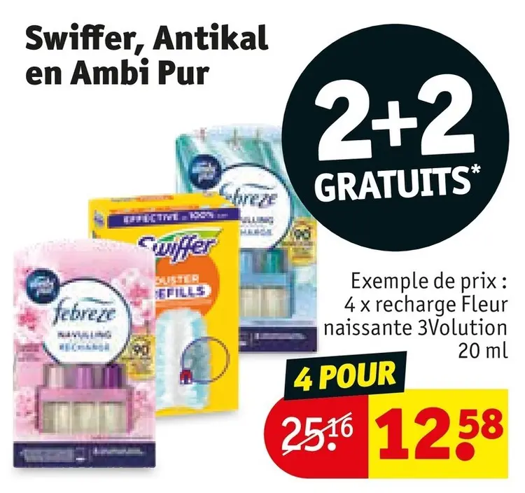 Offre: Swiffer, Antikal en Ambi Pur