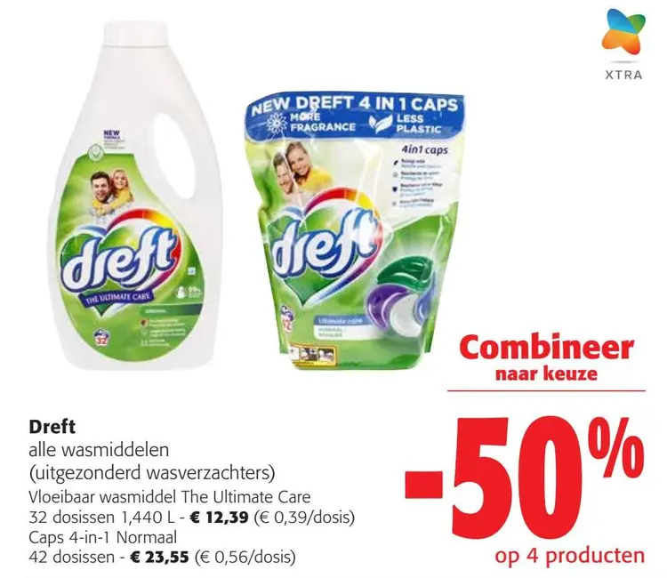 Aanbieding: Dreft alle wasmiddelen