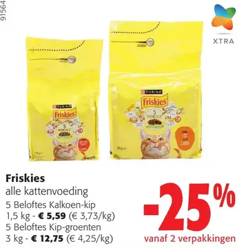 Aanbieding: Friskies alle kattenvoeding