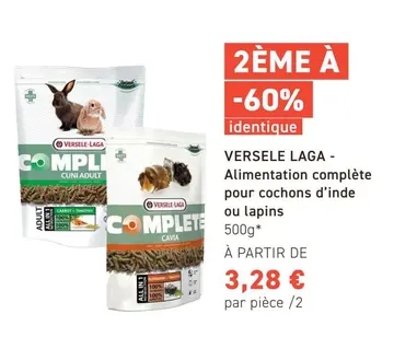 Offre: VERSELE LAGA Alimentation complète