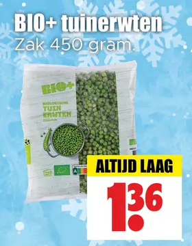 Aanbieding: BIO+ tuinerwten