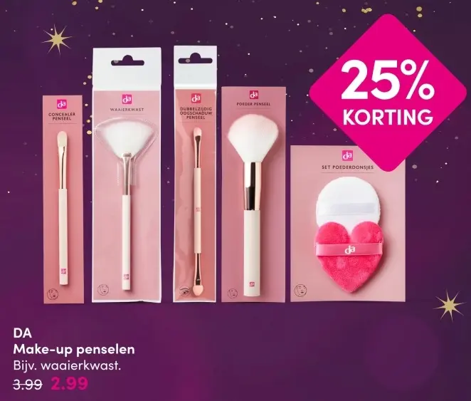 Aanbieding: Make-up penselen