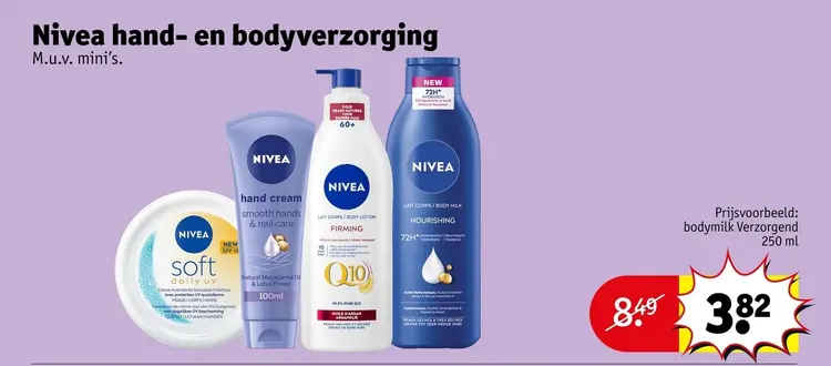 Aanbieding: Nivea hand- en bodyverzorging