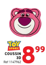 Offre: Coussin 3d