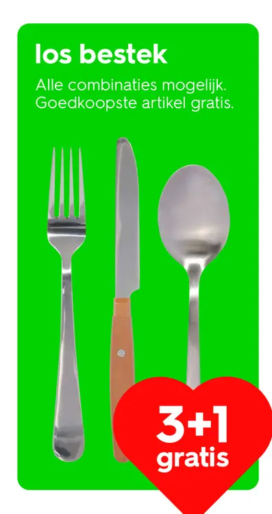 Promotie: los bestek