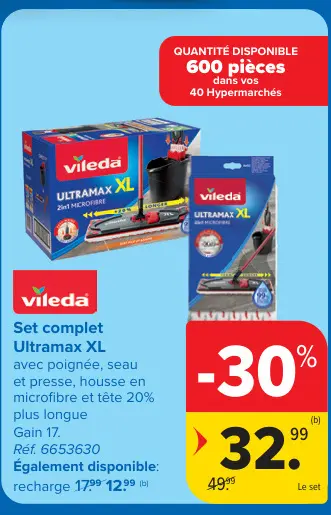 Offre: Set complet Ultramax XL