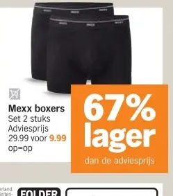 Aanbieding: Mexx boxers