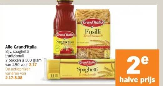 Aanbieding: Alle Grand'Italia