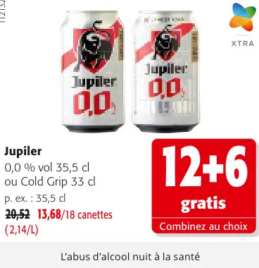 Offre: Jupiler