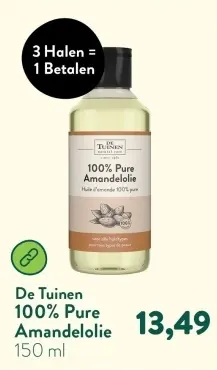 Aanbieding: 100% Pure Amandelolie