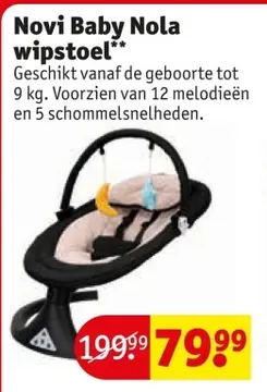 Aanbieding: Novi Baby Nola wipstoel
